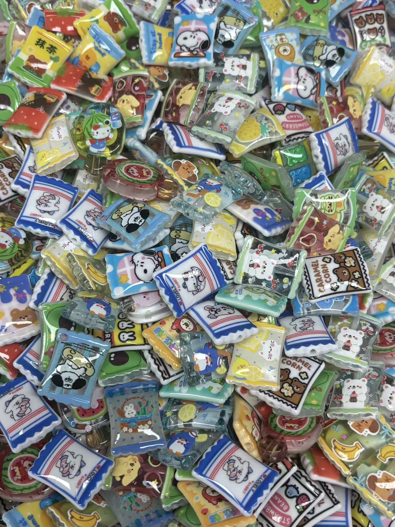 DIY oil acrylic through hole