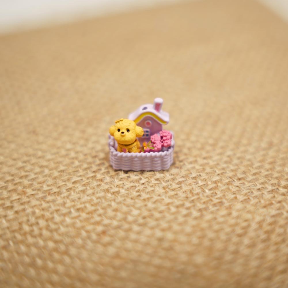 8 Colors High Quality Flower Basket Puppy Metal Beads DIY Phone Chain Accessories DIY Metal Beads