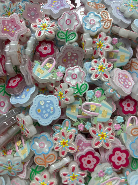 DIY oil acrylic through hole